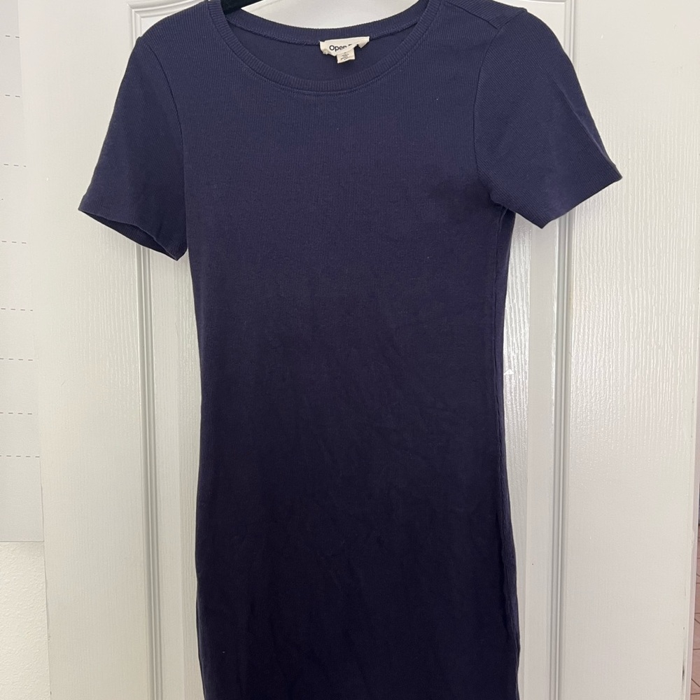 Open Edit Purple Mini Dress SZ S
